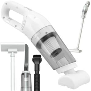 Håndstøvsuger med 7000 Pa. Mini støvsuger til bil og hjem