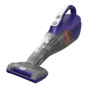 BLACK+DECKER DustBuster Pet DVB315JP - Støvsuger - håndmodel - uden pose - ledningsfri - lilla/grå