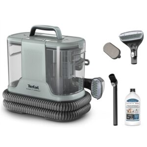 Tefal , Våd, Luftrenser, HEPA, Filtrering, Gulvtæppe, Bare gulv, Polstring, Madras, 400 W, 70 dB